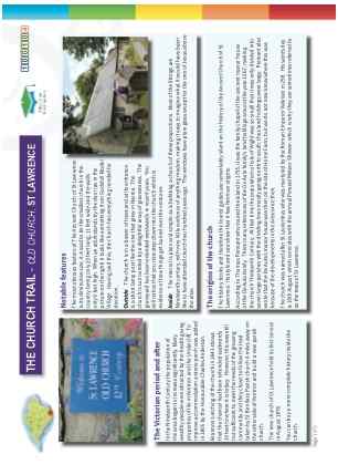 Click to view Resource 100104 Church Trail - KS5+ - St Lawrence - Old Church