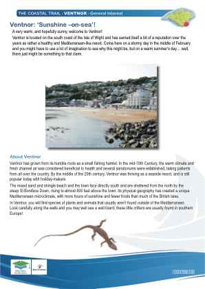Click to view Resource 107613 IW Coastal Trail - Family/General Interest - Part 2 - Ventnor